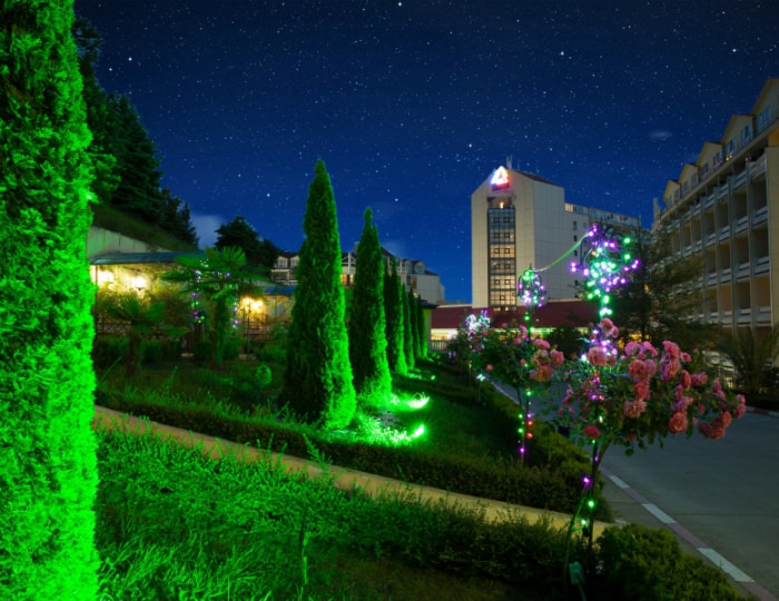 Внешний вид и территория - «АкваЛоо» клинический санаторно-курортный комплекс (КСКК)