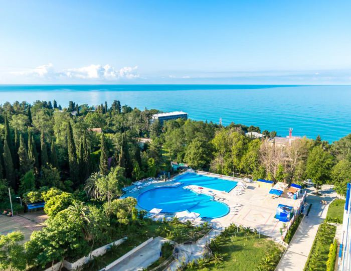 Внешний вид и территория - «АкваЛоо» клинический санаторно-курортный комплекс (КСКК)