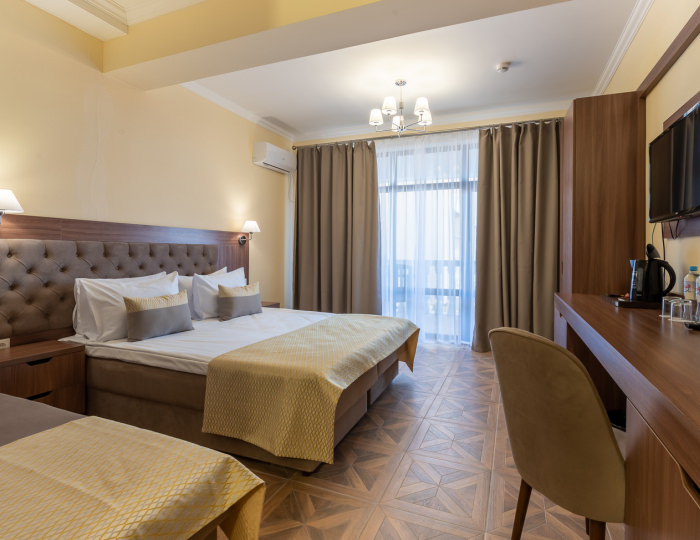 Комфорт 2-местный 1-комнатный - «АкваЛоо» клинический санаторно-курортный комплекс (КСКК)