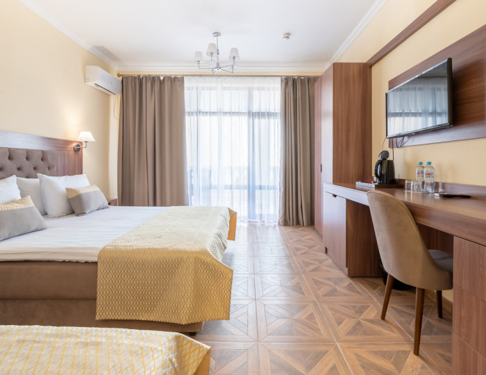 Комфорт 2-местный 1-комнатный - «АкваЛоо» клинический санаторно-курортный комплекс (КСКК)