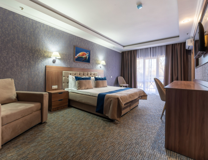 Комфорт+ "Комфорт ПЛЮС" 2-местный 2-комнатный - «АкваЛоо» клинический санаторно-курортный комплекс (КСКК)