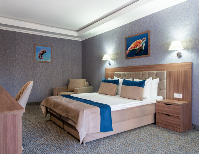 Комфорт+ "Комфорт ПЛЮС" 2-местный 2-комнатный - «АкваЛоо» клинический санаторно-курортный комплекс (КСКК)