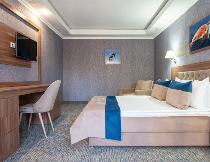 Комфорт+ "Комфорт ПЛЮС" 2-местный 2-комнатный - «АкваЛоо» клинический санаторно-курортный комплекс (КСКК)